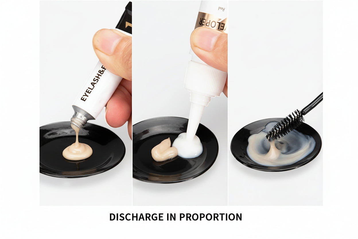Kit de teinture pour cils et sourcils