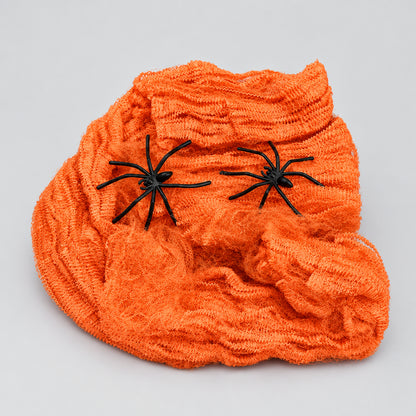 Toile d'araignée pour décor Halloween maison hantée