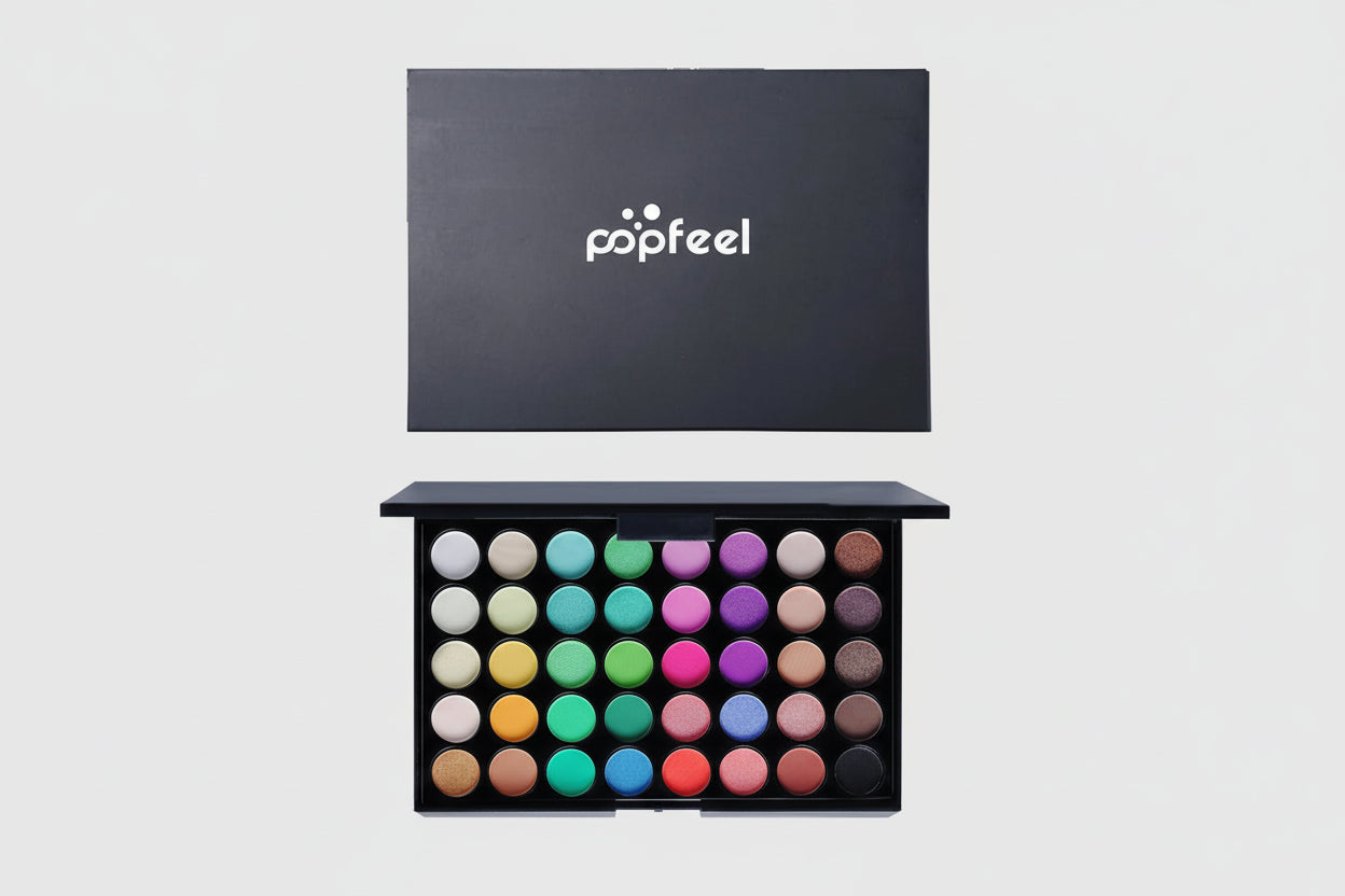 POPFEEL Palette de fards à paupières 40 couleurs