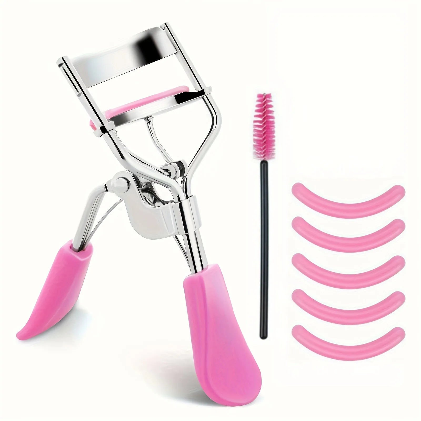 Ensemble de recourbe-cils avec tampons de remplacement pour femmes