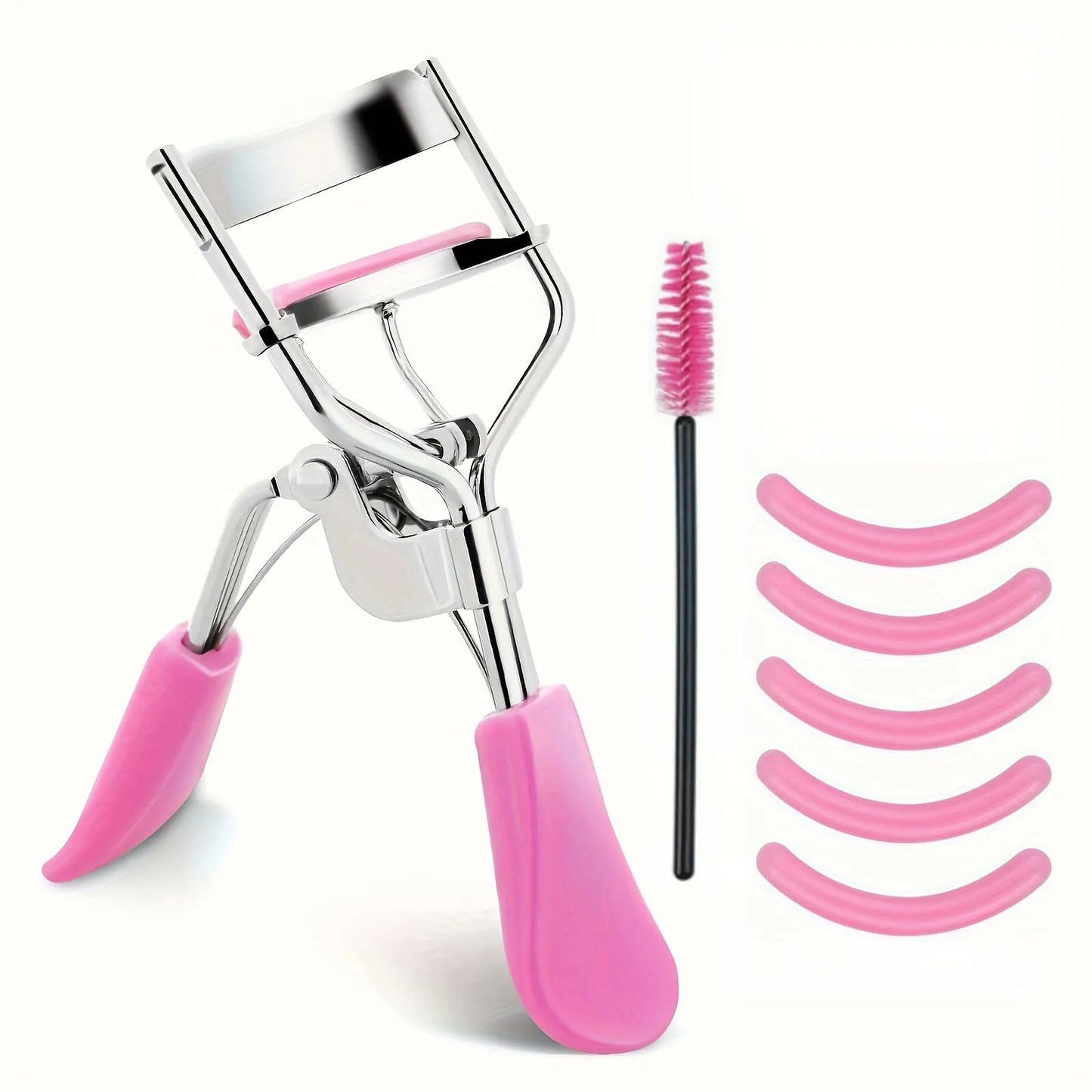 Ensemble de recourbe-cils avec tampons de remplacement pour femmes
