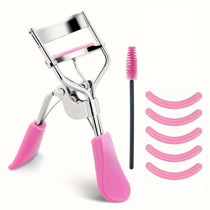 Ensemble de recourbe-cils avec tampons de remplacement pour femmes