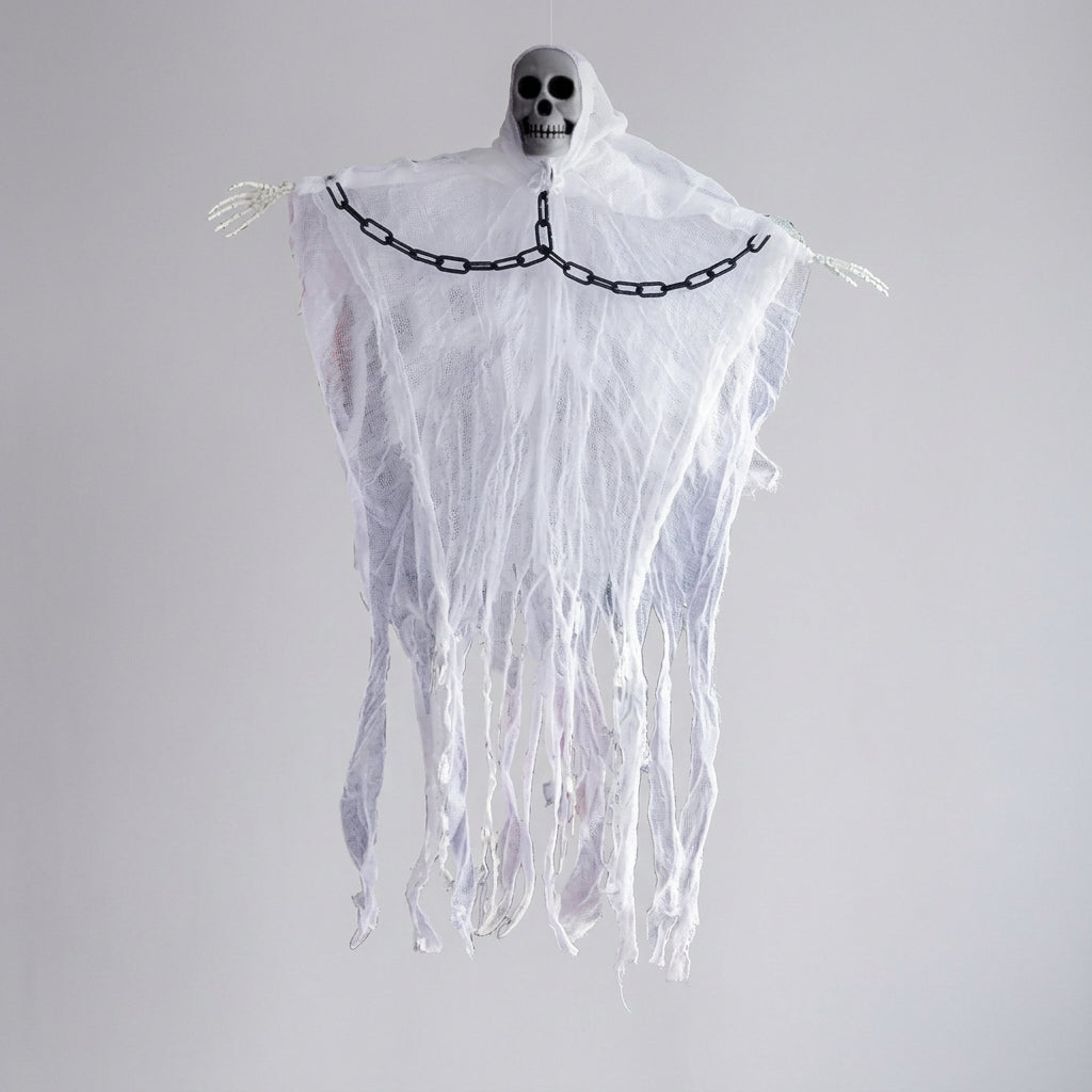 Fantôme en gaze à suspendre – Décoration Halloween