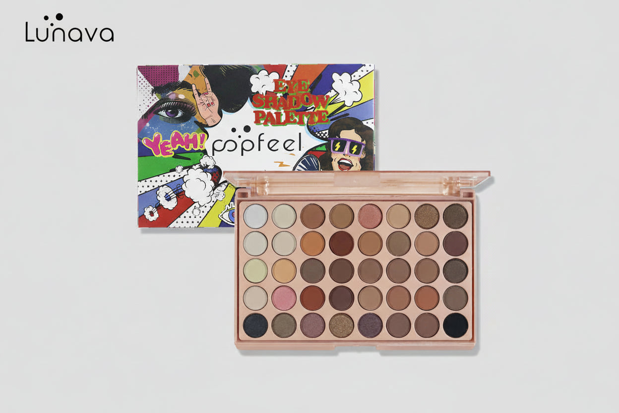 POPFEEL Palette de fards à paupières 40 couleurs