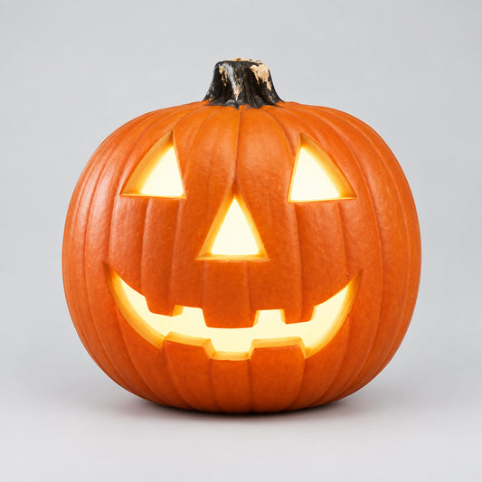 Lanterne citrouille lumineuse vintage pour Halloween