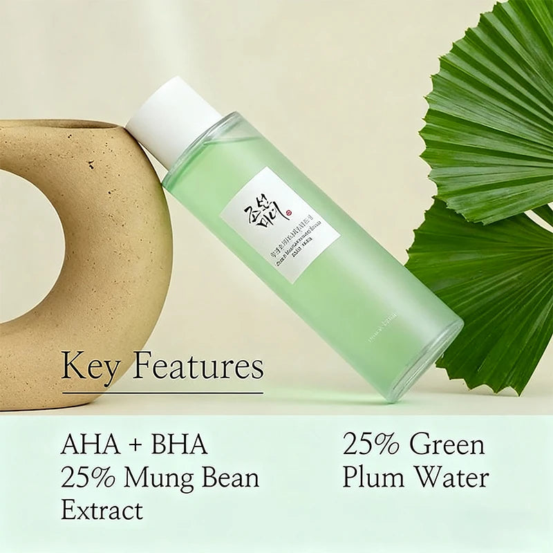 Nettoyant visage coréen pour une peau douce et délicate, tonique nettoyant en profondeur, eau de ginseng pour crème hydratante contour des yeux, élimine les cernes