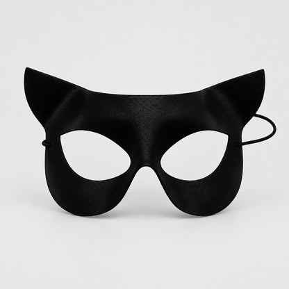 Masque en dentelle style chat pour bal masqué et déguisement