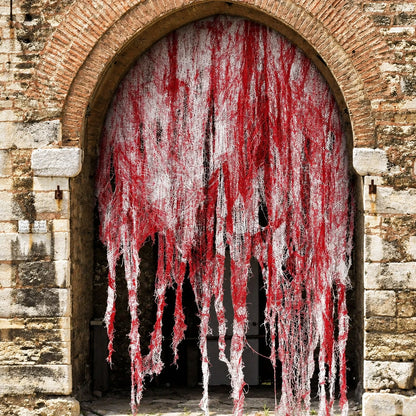 Gaze décorative Halloween – Noir, blanc ou effet sanglant