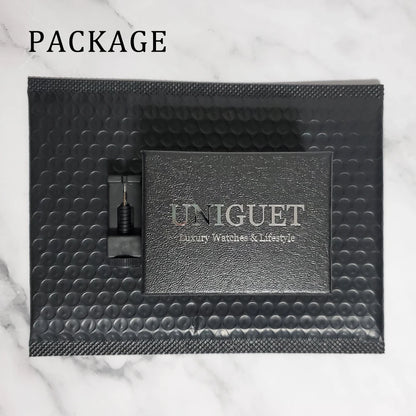 Montre Quartz Homme – Style Hip Hop Diamant