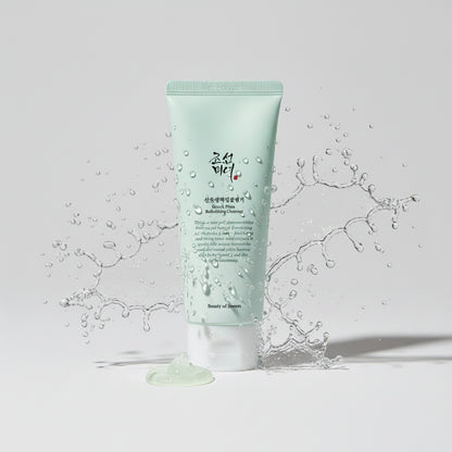 Nettoyant visage coréen pour une peau douce et délicate