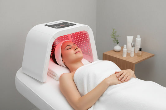 Machine lumineuse LED pour soins de la peau du visage