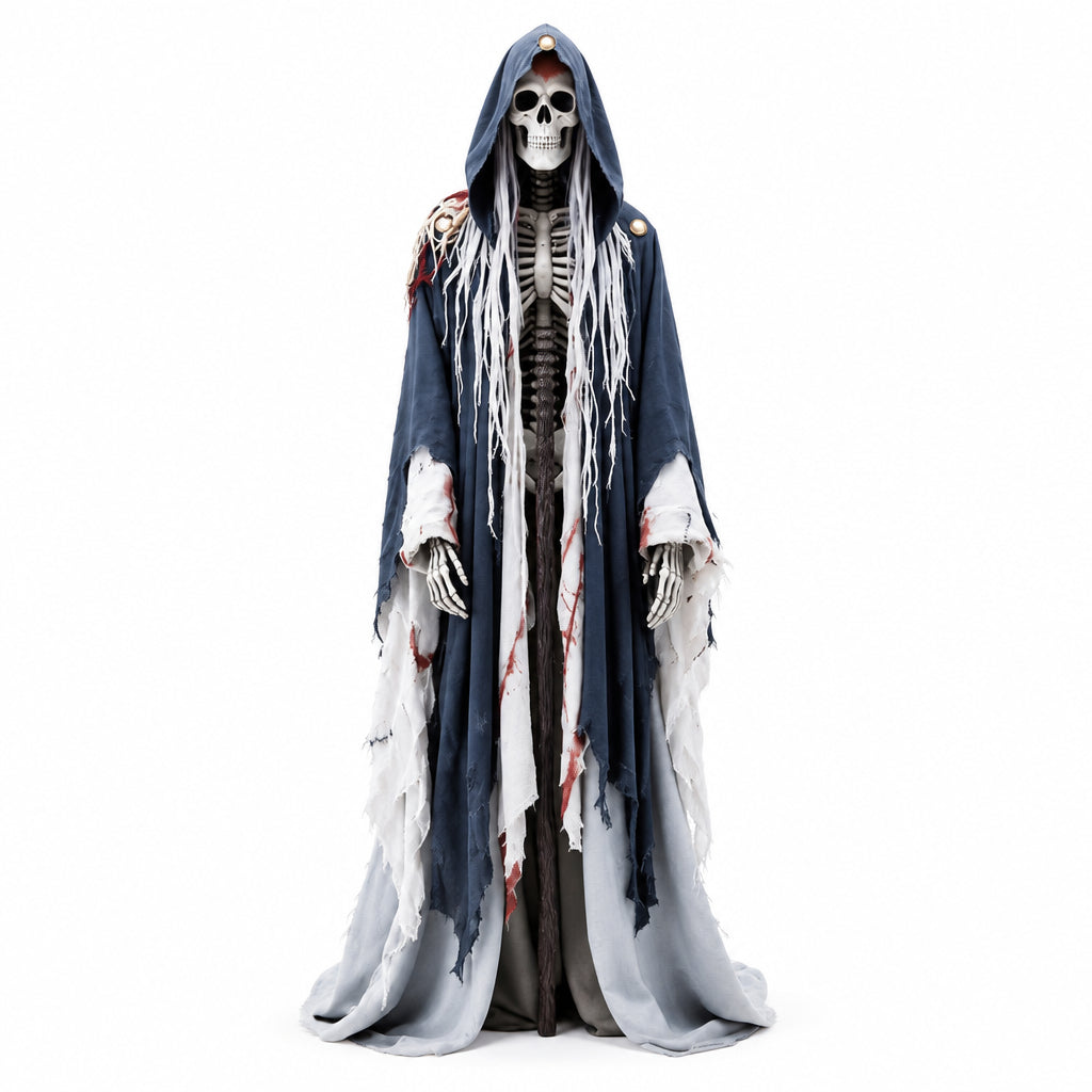 Toile décorative Halloween 2D – Mariée squelette