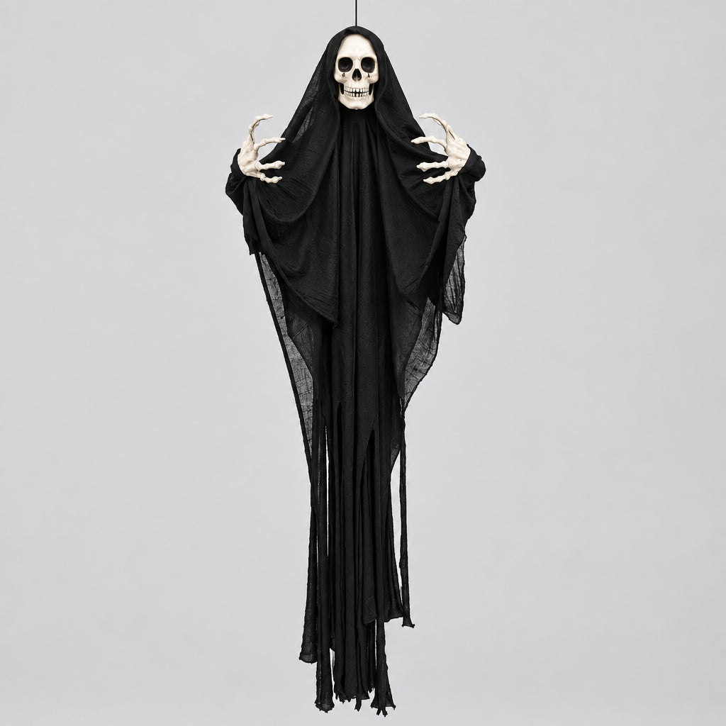 Décoration Halloween suspendue – Fantôme squelette