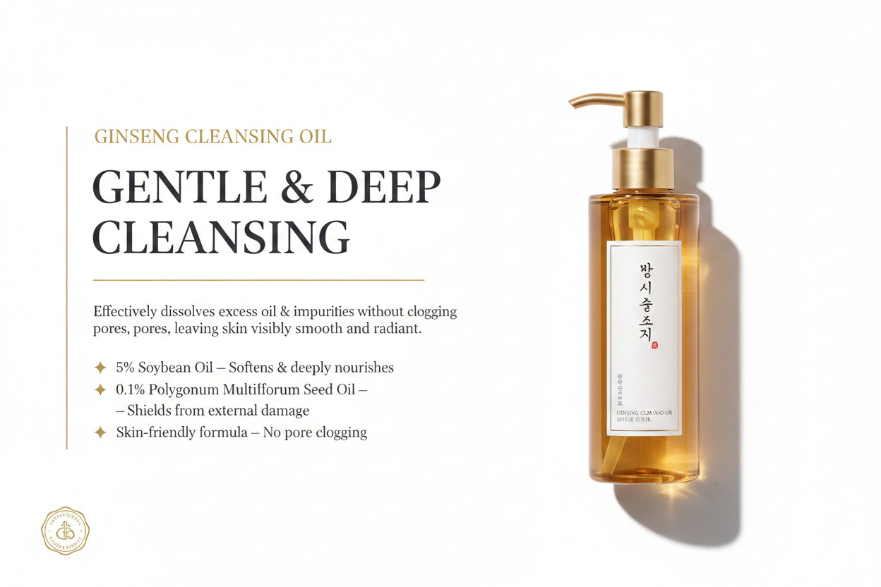 Huile nettoyante au ginseng Beauty of Joseon pour un nettoyage quotidien doux