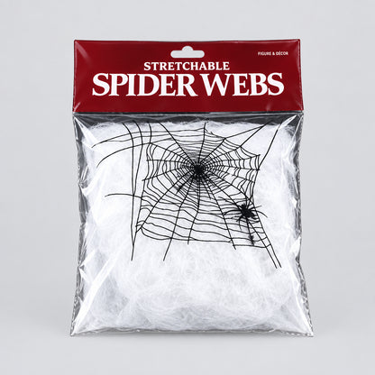 Toile d’araignée extensible pour Halloween – Plusieurs couleurs