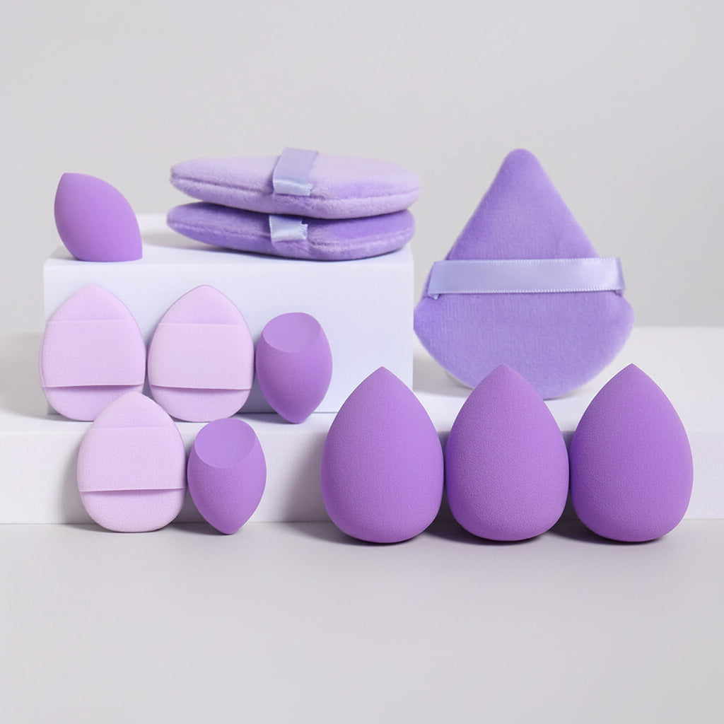 Ensemble d'éponges de maquillage