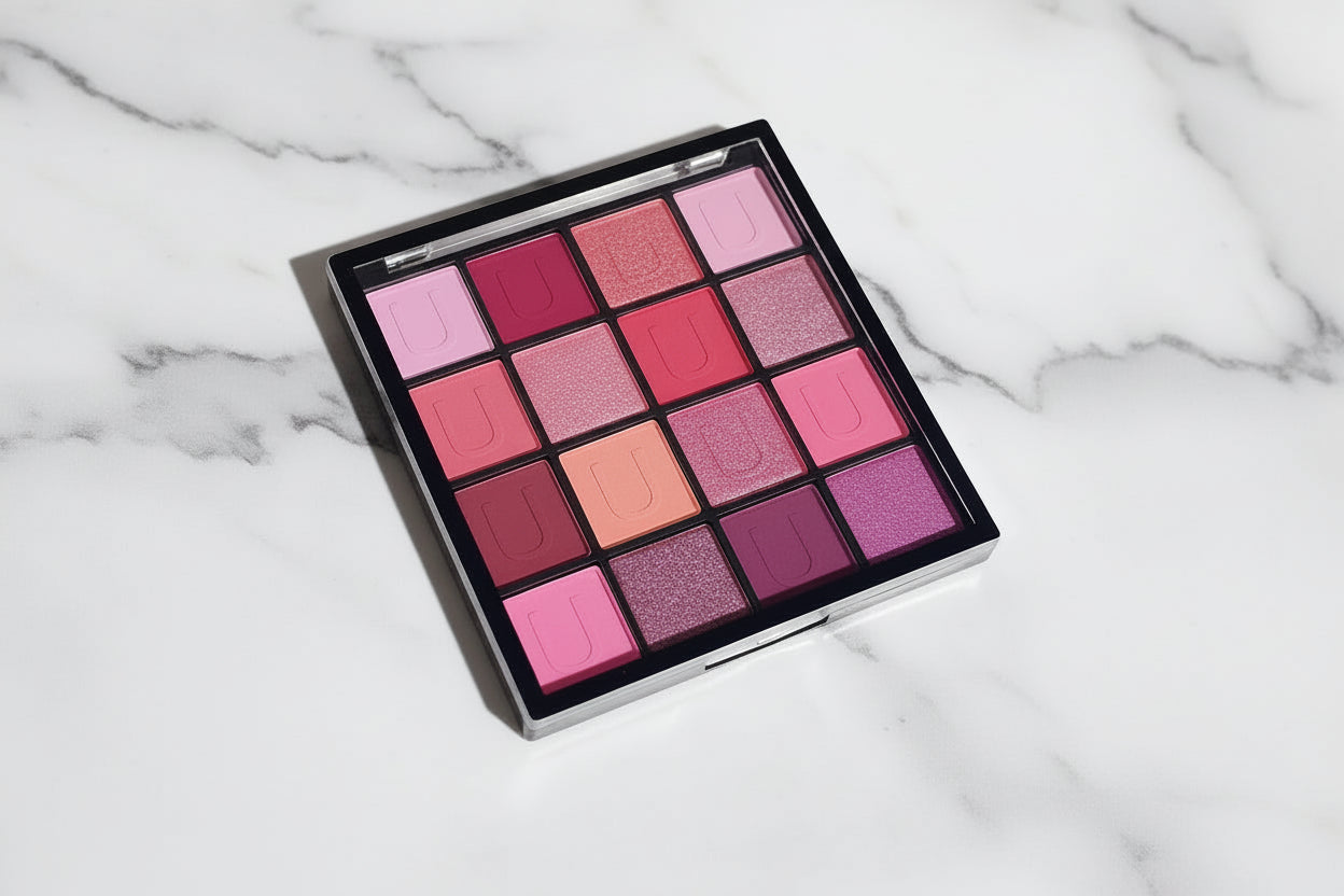 Palette de fards à paupières 16 couleurs