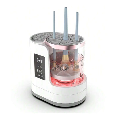 Nettoyant pour pinceaux de maquillage électrique
