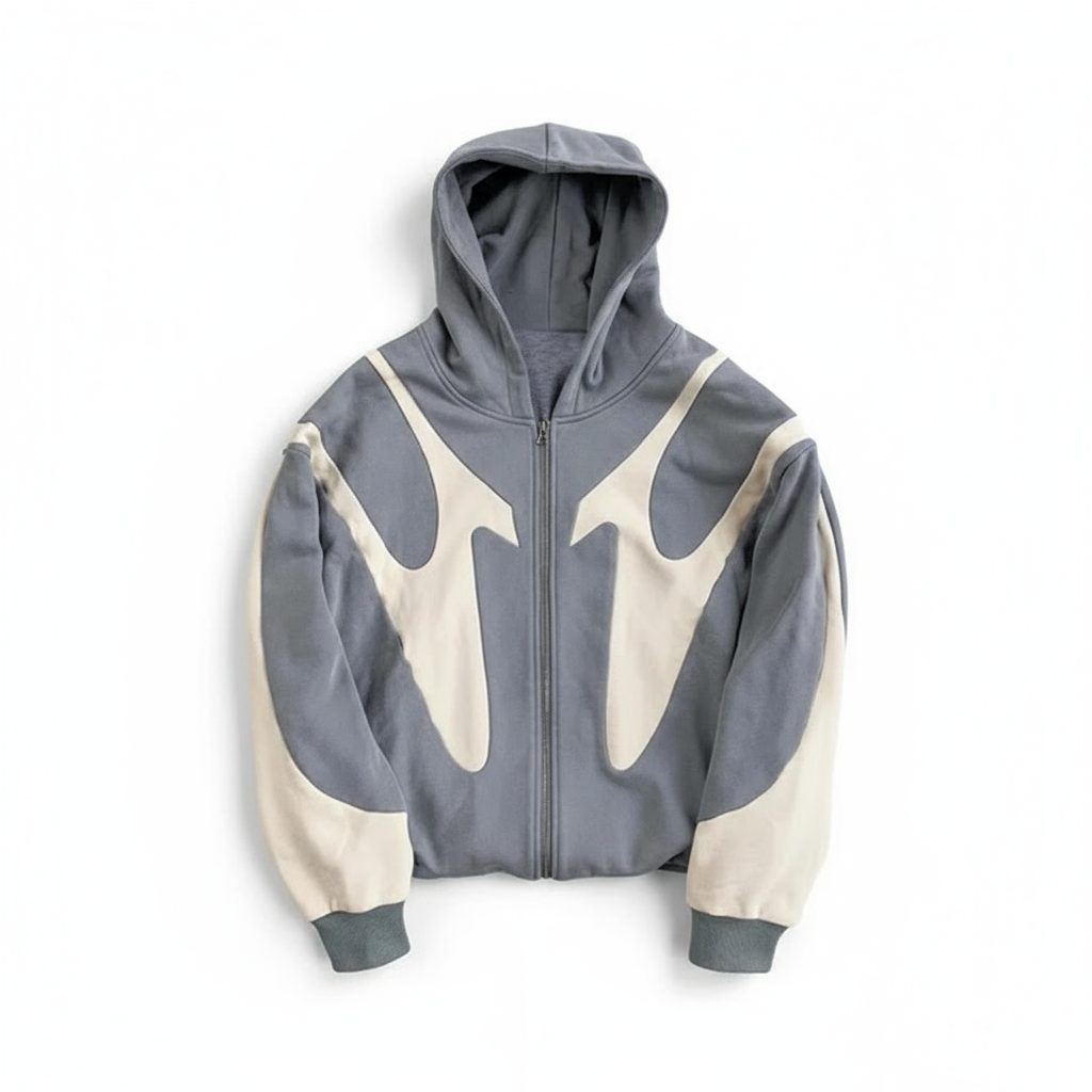 sweatshirt zippé à capuche