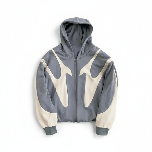 sweatshirt zippé à capuche