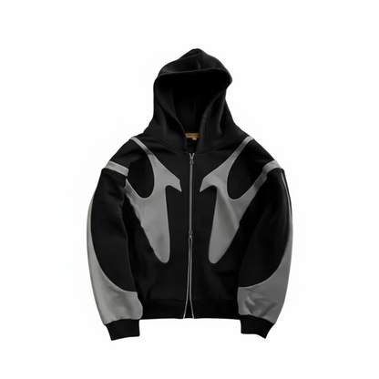 sweatshirt zippé à capuche