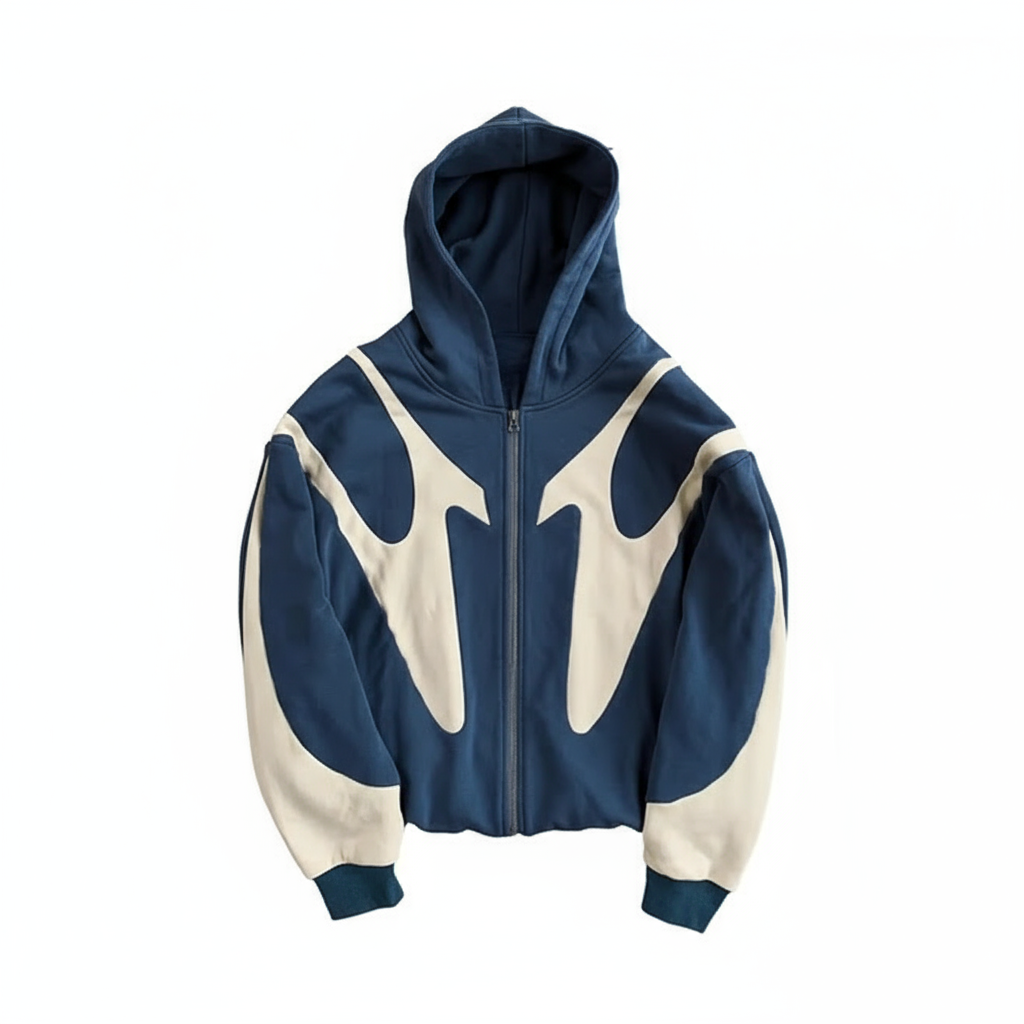 sweatshirt zippé à capuche