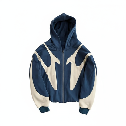 sweatshirt zippé à capuche