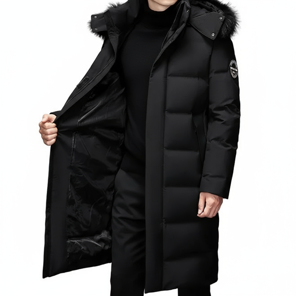 Habitant manteau hiver en duvet Epais