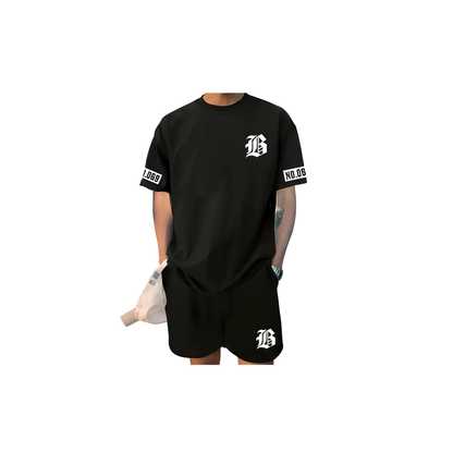 men's set  T-shirt. Short